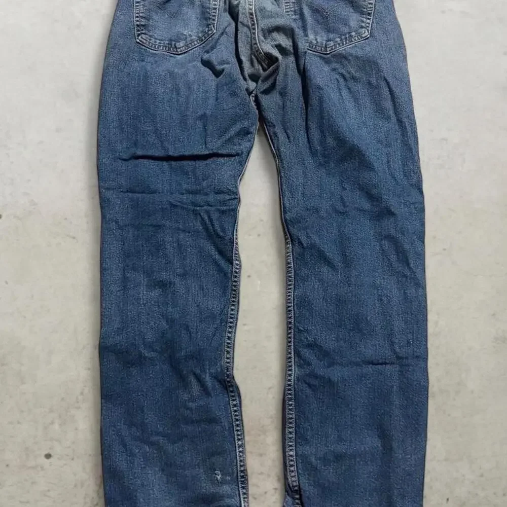 Vintage Levis 505 Regular Fit Jeans Mens 34x32 Light Wash